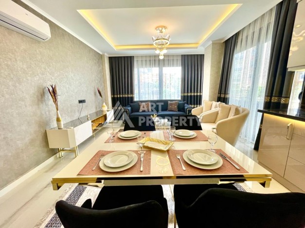 Светлый дуплекс 2+1 с садом, 140 кв.м. Оба, Алания. Подходит под ВНЖ - Ракурс 12