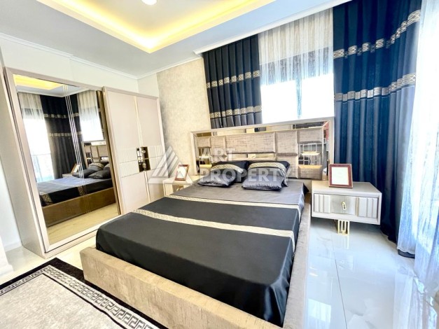 Светлый дуплекс 2+1 с садом, 140 кв.м. Оба, Алания. Подходит под ВНЖ - Ракурс 19