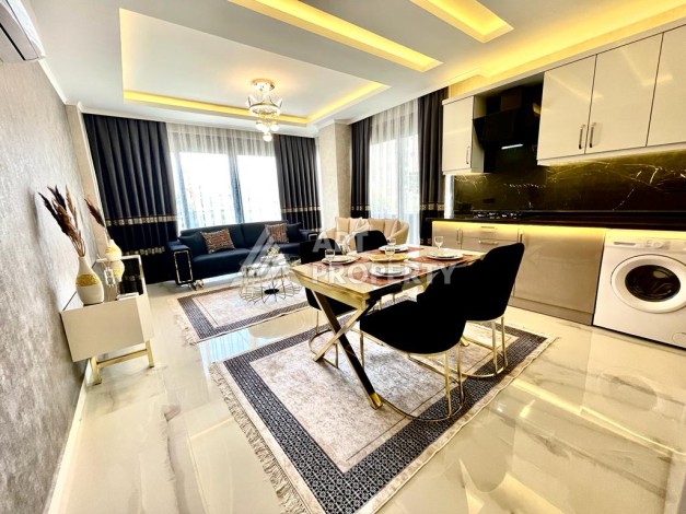 Светлый дуплекс 2+1 с садом, 140 кв.м. Оба, Алания. Подходит под ВНЖ - Ракурс 25