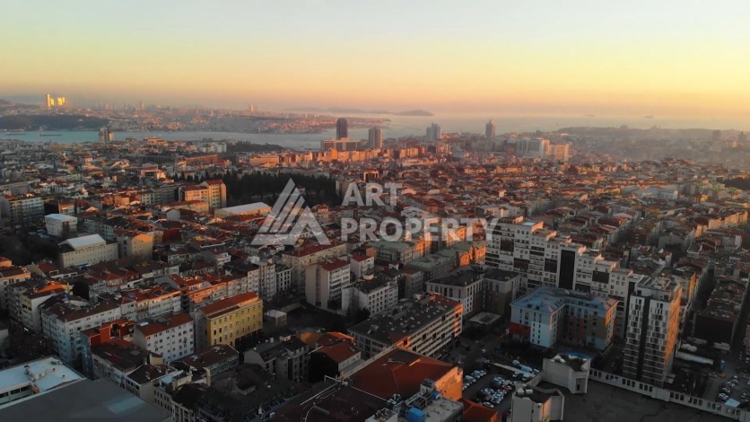 Квартиры с видом на Босфор от 68 до 242 кв.м. Бомонти, Стамбул. - Ракурс 4