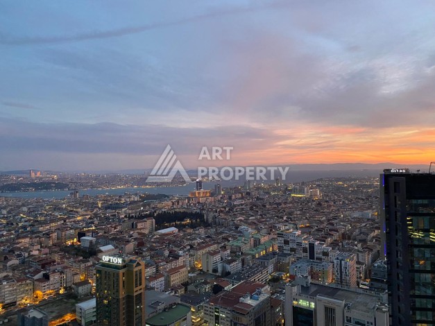 Квартиры с видом на Босфор от 68 до 242 кв.м. Бомонти, Стамбул. - Ракурс 6