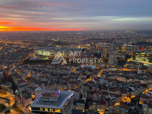 Квартиры с видом на Босфор от 68 до 242 кв.м. Бомонти, Стамбул. - Ракурс 10