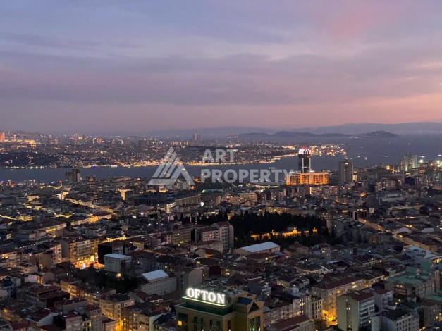 Квартиры с видом на Босфор от 68 до 242 кв.м. Бомонти, Стамбул. - Ракурс 12