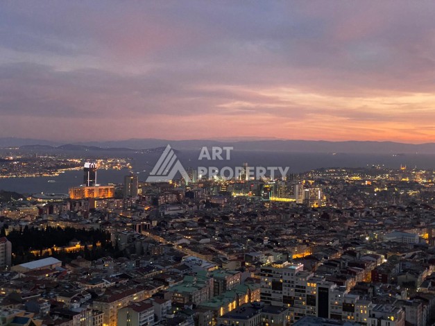 Квартиры с видом на Босфор от 68 до 242 кв.м. Бомонти, Стамбул. - Ракурс 14