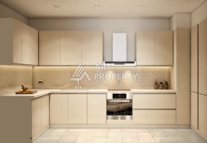 Квартиры с видом на Босфор от 68 до 242 кв.м. Бомонти, Стамбул. - Ракурс 18