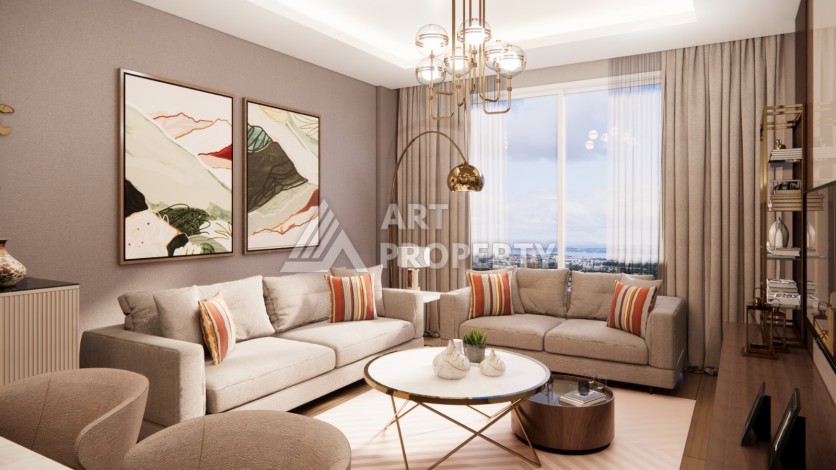 Проект для инвестиций в Зейтинбурну. Квартиры 1+1, 2+1 и 3+1 от 73 кв.м. - Ракурс 6