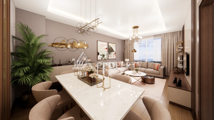 Проект для инвестиций в Зейтинбурну. Квартиры 1+1, 2+1 и 3+1 от 73 кв.м. - Ракурс 7