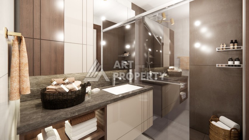 Проект для инвестиций в Зейтинбурну. Квартиры 1+1, 2+1 и 3+1 от 73 кв.м. - Ракурс 18