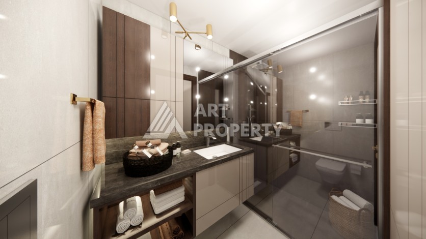 Проект для инвестиций в Зейтинбурну. Квартиры 1+1, 2+1 и 3+1 от 73 кв.м. - Ракурс 19