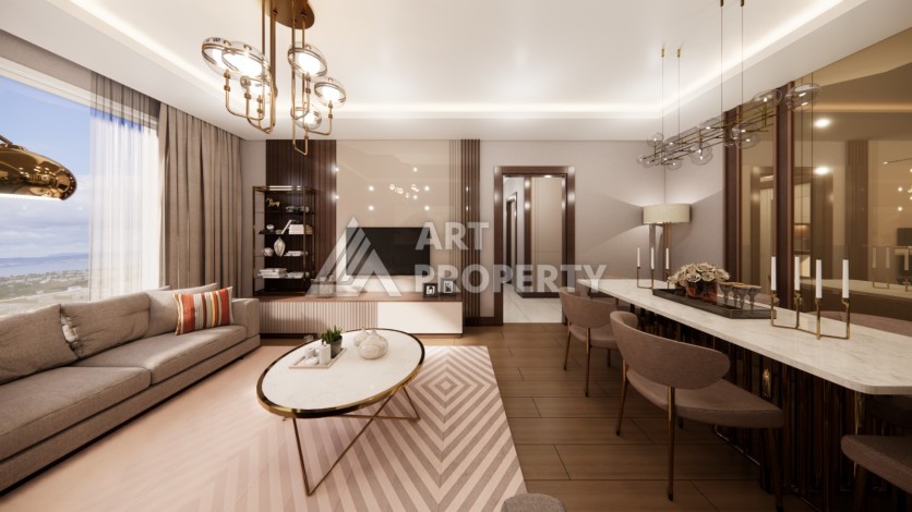 Проект для инвестиций в Зейтинбурну. Квартиры 1+1, 2+1 и 3+1 от 73 кв.м. - Ракурс 22