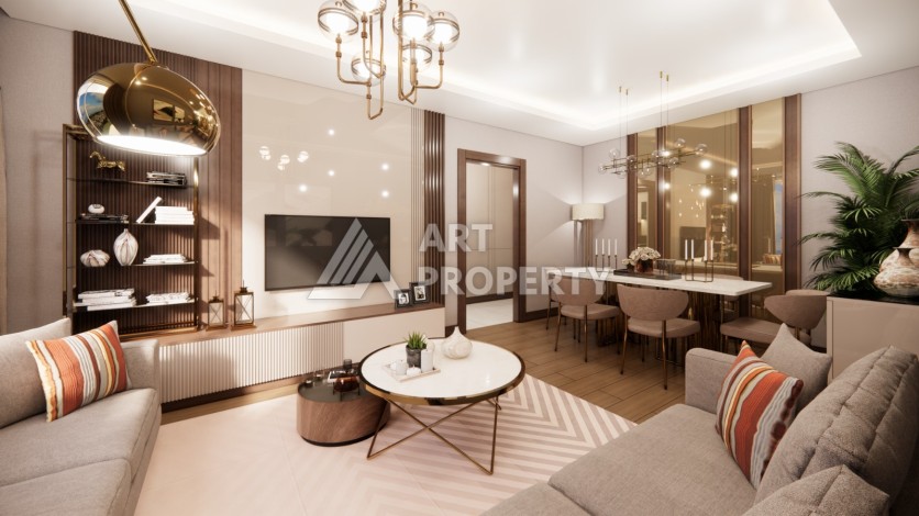 Проект для инвестиций в Зейтинбурну. Квартиры 1+1, 2+1 и 3+1 от 73 кв.м. - Ракурс 24