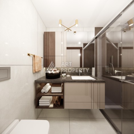 Проект для инвестиций в Зейтинбурну. Квартиры 1+1, 2+1 и 3+1 от 73 кв.м. - Ракурс 26