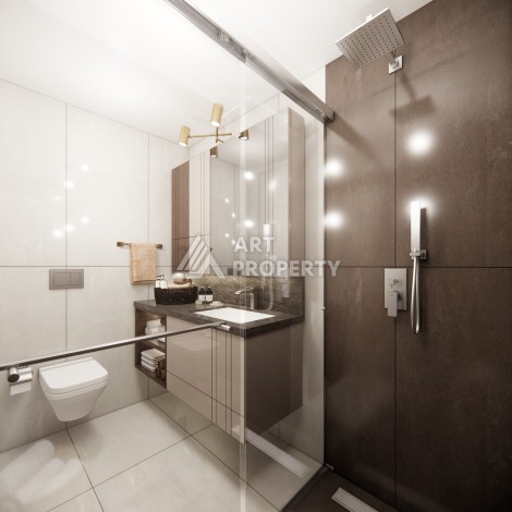 Проект для инвестиций в Зейтинбурну. Квартиры 1+1, 2+1 и 3+1 от 73 кв.м. - Ракурс 27