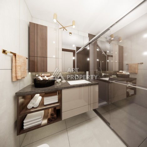 Проект для инвестиций в Зейтинбурну. Квартиры 1+1, 2+1 и 3+1 от 73 кв.м. - Ракурс 29