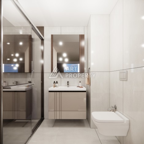 Проект для инвестиций в Зейтинбурну. Квартиры 1+1, 2+1 и 3+1 от 73 кв.м. - Ракурс 39