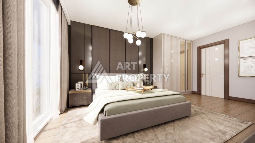 Проект для инвестиций в Зейтинбурну. Квартиры 1+1, 2+1 и 3+1 от 73 кв.м. - Ракурс 40