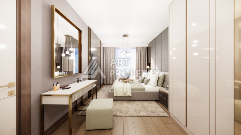 Проект для инвестиций в Зейтинбурну. Квартиры 1+1, 2+1 и 3+1 от 73 кв.м. - Ракурс 47