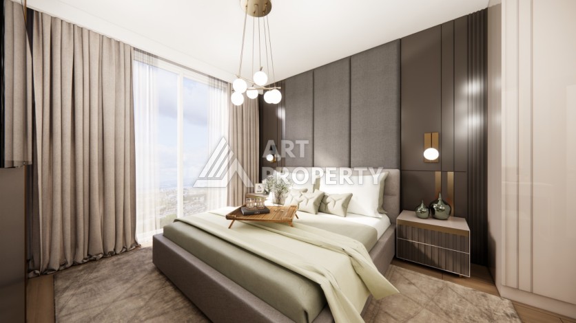 Проект для инвестиций в Зейтинбурну. Квартиры 1+1, 2+1 и 3+1 от 73 кв.м. - Ракурс 49