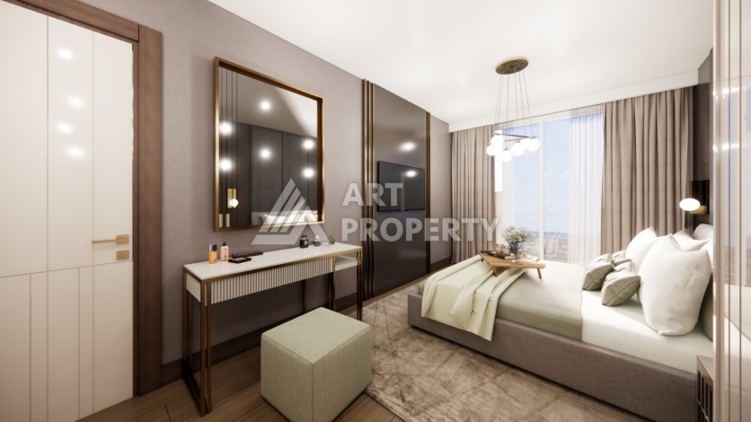 Проект для инвестиций в Зейтинбурну. Квартиры 1+1, 2+1 и 3+1 от 73 кв.м. - Ракурс 50