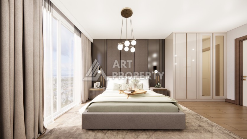 Проект для инвестиций в Зейтинбурну. Квартиры 1+1, 2+1 и 3+1 от 73 кв.м. - Ракурс 51