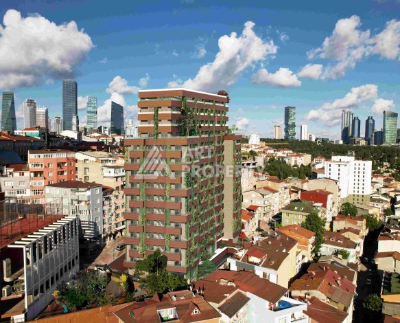 Инвестиционный проект с квартирами 1+1 и 2+1 в сердце Европейской части Стамбула - Ракурс 5