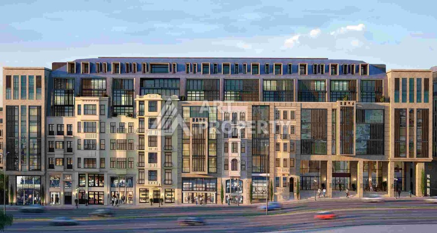 Масштабный проект в центре Стамбула в окружении вековой истории, квартиры 60-240 кв.м. - Ракурс 2