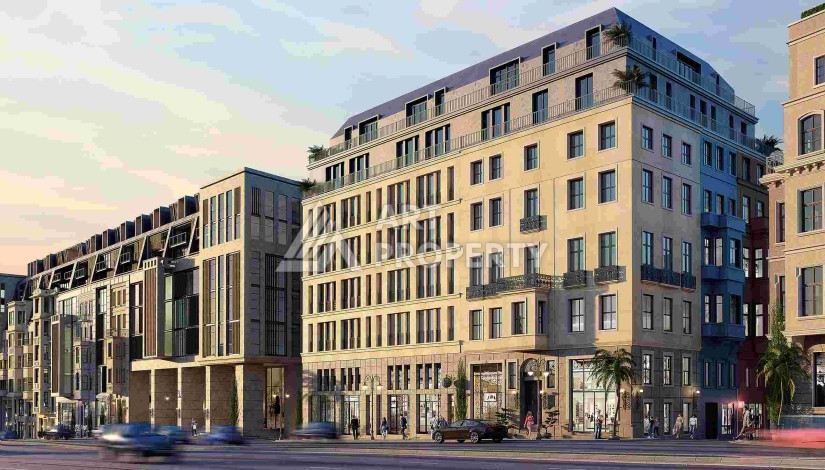 Масштабный проект в центре Стамбула в окружении вековой истории, квартиры 60-240 кв.м. - Ракурс 3