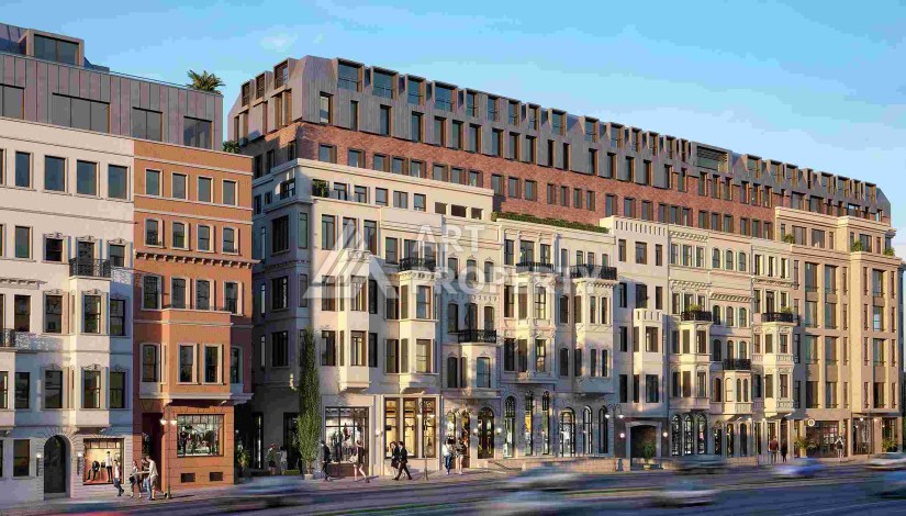 Масштабный проект в центре Стамбула в окружении вековой истории, квартиры 60-240 кв.м. - Ракурс 5