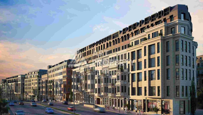 Масштабный проект в центре Стамбула в окружении вековой истории, квартиры 60-240 кв.м. - Ракурс 10