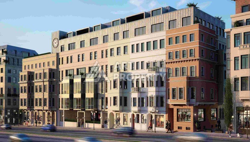 Масштабный проект в центре Стамбула в окружении вековой истории, квартиры 60-240 кв.м. - Ракурс 14