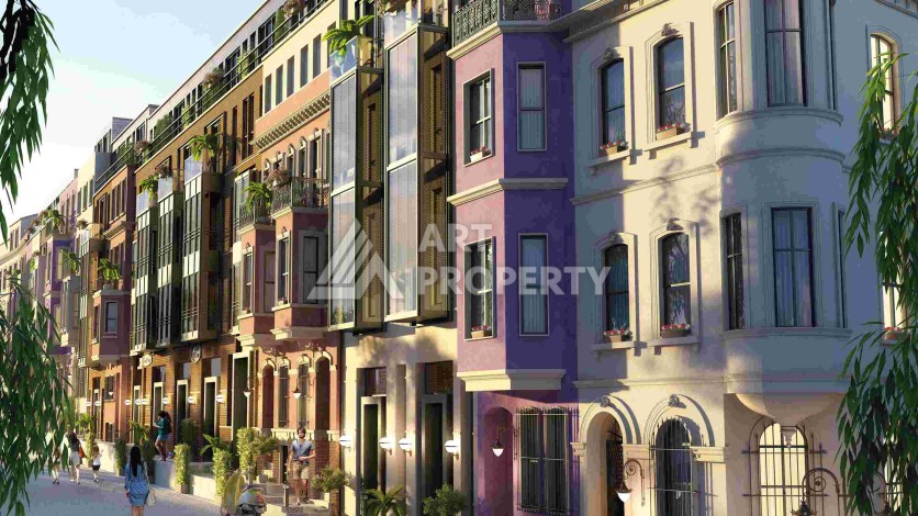 Масштабный проект в центре Стамбула в окружении вековой истории, квартиры 60-240 кв.м. - Ракурс 17