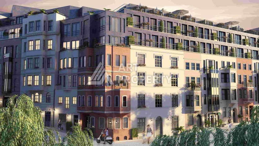 Масштабный проект в центре Стамбула в окружении вековой истории, квартиры 60-240 кв.м. - Ракурс 23