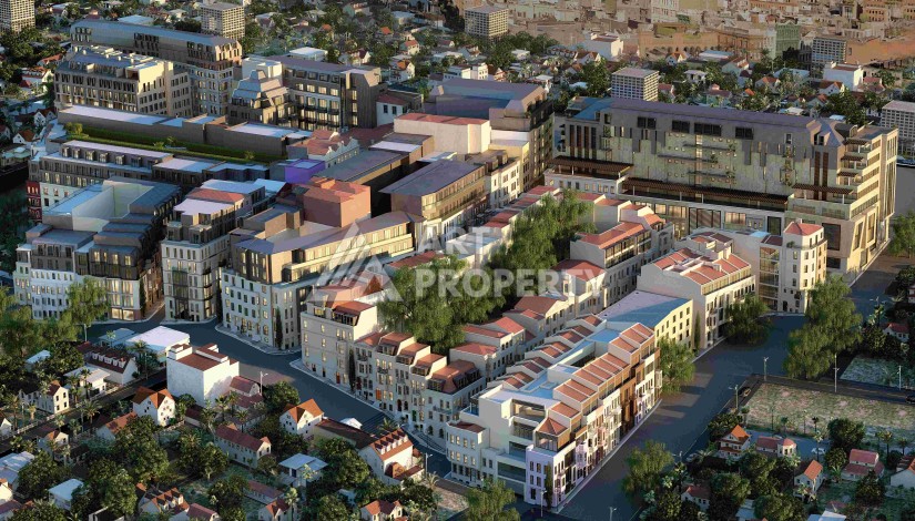 Масштабный проект в центре Стамбула в окружении вековой истории, квартиры 60-240 кв.м. - Ракурс 25