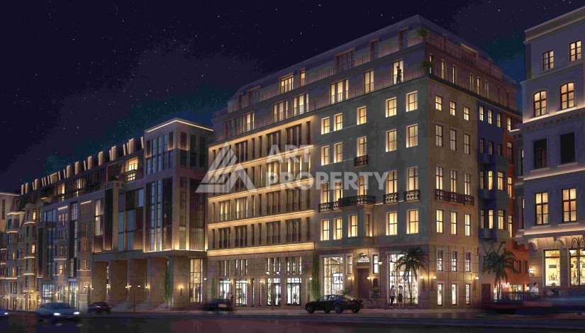 Масштабный проект в центре Стамбула в окружении вековой истории, квартиры 60-240 кв.м. - Ракурс 27