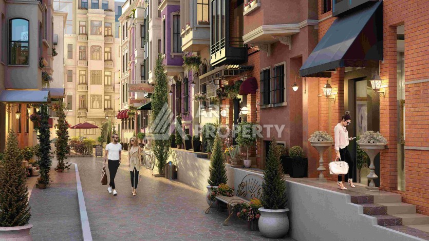 Масштабный проект в центре Стамбула в окружении вековой истории, квартиры 60-240 кв.м. - Ракурс 29