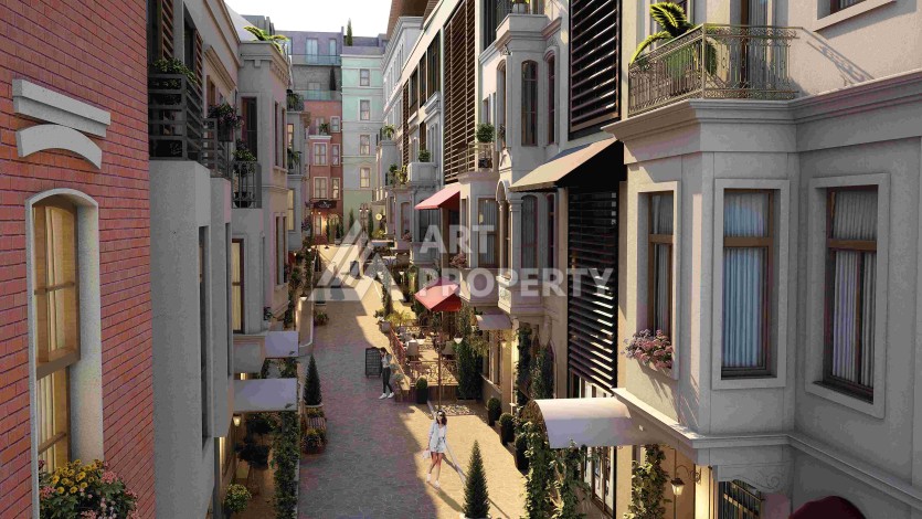 Масштабный проект в центре Стамбула в окружении вековой истории, квартиры 60-240 кв.м. - Ракурс 30