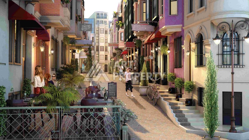 Масштабный проект в центре Стамбула в окружении вековой истории, квартиры 60-240 кв.м. - Ракурс 32