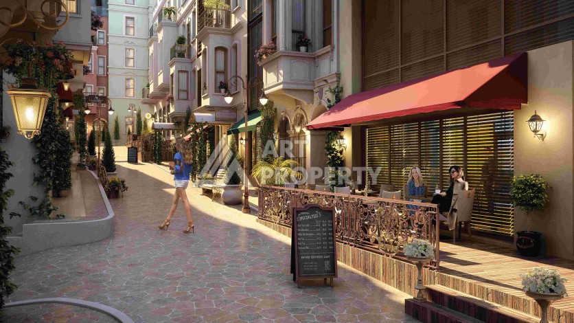 Масштабный проект в центре Стамбула в окружении вековой истории, квартиры 60-240 кв.м. - Ракурс 34