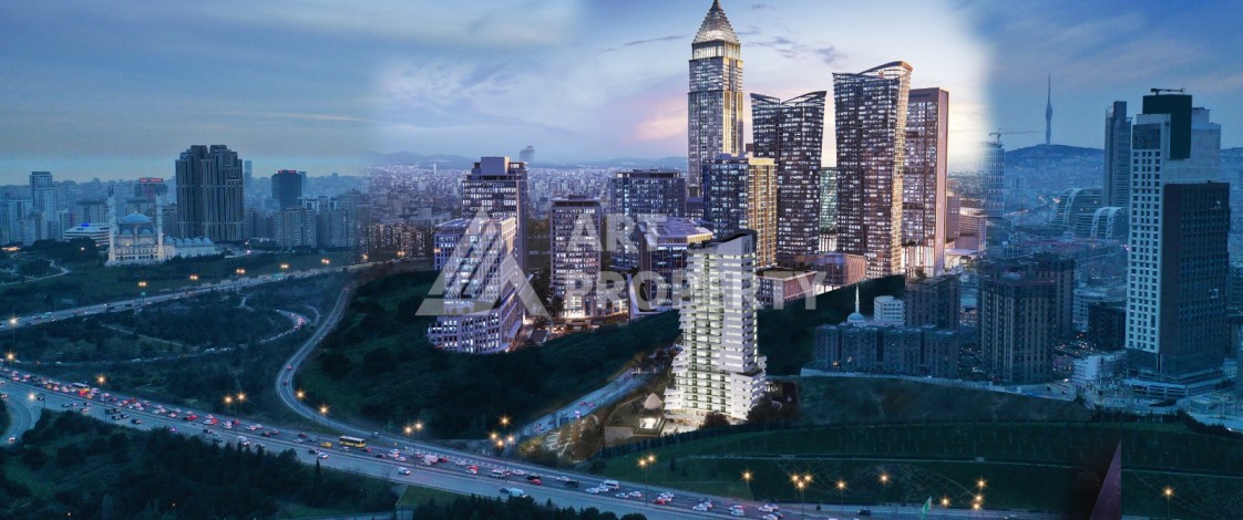 Финансовый центр для выгодных инвестиций. Офисы от 83 до 153 кв.м. Аташехир, Стамбул - Ракурс 11