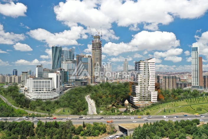 Финансовый центр для выгодных инвестиций. Офисы от 83 до 153 кв.м. Аташехир, Стамбул - Ракурс 16