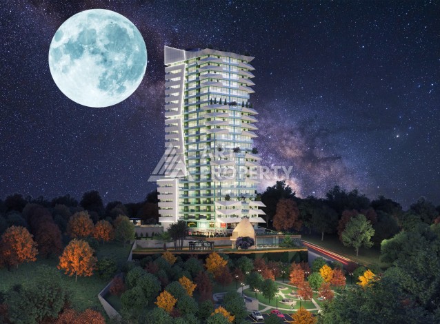 Финансовый центр для выгодных инвестиций. Офисы от 83 до 153 кв.м. Аташехир, Стамбул - Ракурс 17