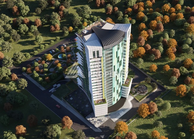 Финансовый центр для выгодных инвестиций. Офисы от 83 до 153 кв.м. Аташехир, Стамбул - Ракурс 18