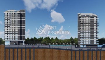 Старт продаж квартир от 57,5 до 187 кв.м. в проекте NORDIC ART 2 на первой береговой линии в Махмутларе. - Ракурс 29
