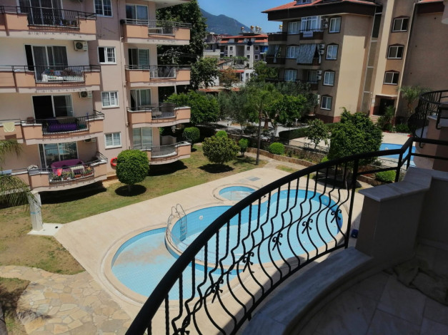 Двухкомнатная квартира с мебелью и шикарным видом на Торосские горы в центре района Оба, 110 м2 - Ракурс 29