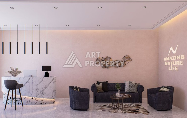 Инвестиционный проект с квартирами и виллами от 53 до 185 кв.м. в Каргыджаке. - Ракурс 17