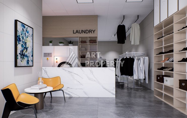 Инвестиционный проект с квартирами и виллами от 53 до 185 кв.м. в Каргыджаке. - Ракурс 22