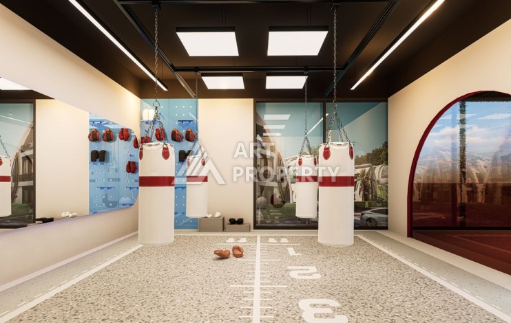 Инвестиционный проект с квартирами и виллами от 53 до 185 кв.м. в Каргыджаке. - Ракурс 27