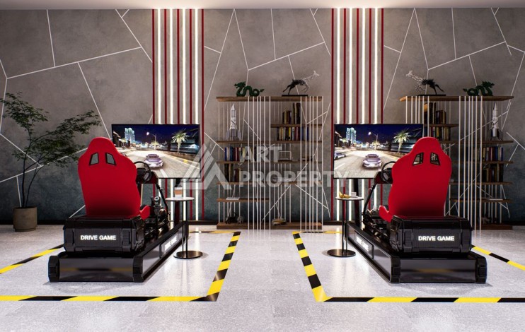 Инвестиционный проект с квартирами и виллами от 53 до 185 кв.м. в Каргыджаке. - Ракурс 29