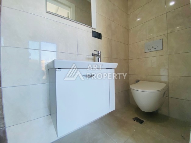 Дуплексы 2+1 и 3+1 с видом на море в центре Алании, от 115 кв.м. - Ракурс 14