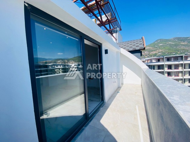 Дуплексы 2+1 и 3+1 с видом на море в центре Алании, от 115 кв.м. - Ракурс 19